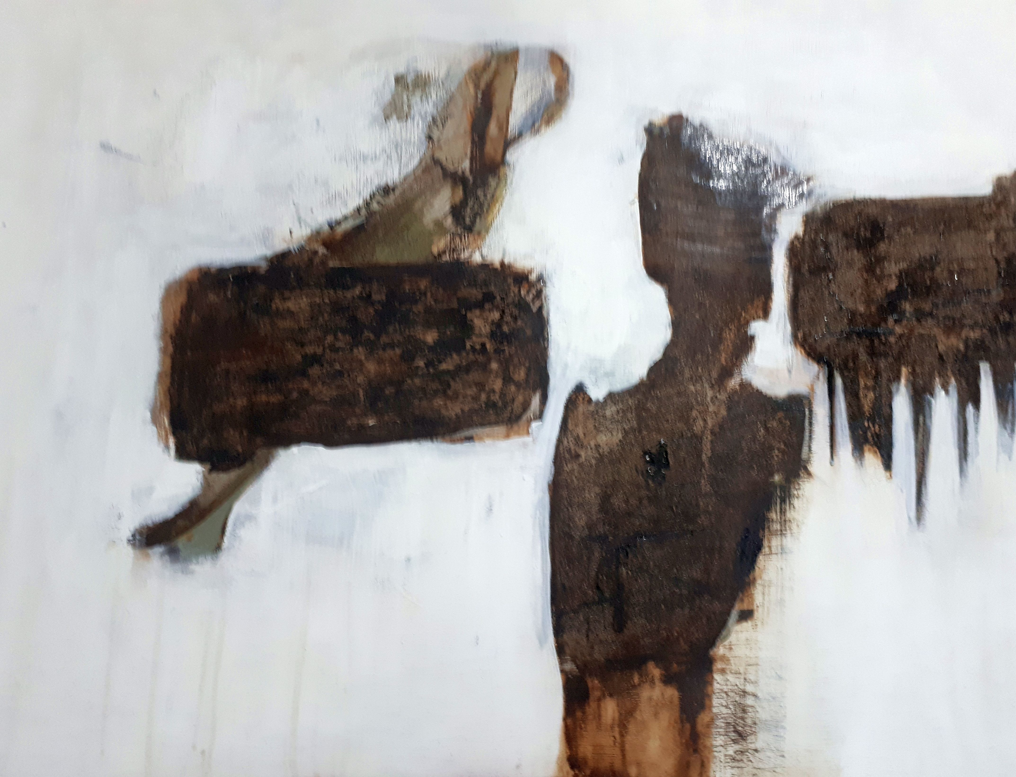 190x165cm., Tuval �zerine ya�l� boya porte; 2014